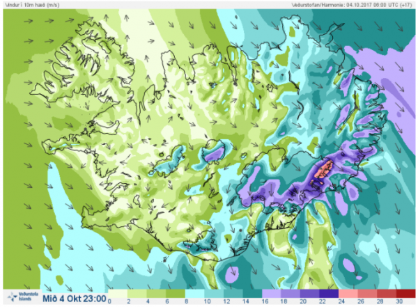 Windspeeds